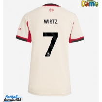 Liverpool Florian Wirtz #7 Bortedrakt Dame 2025-26 Kortermet